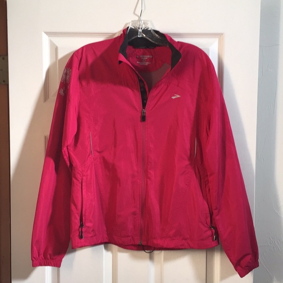 brooks jackets red